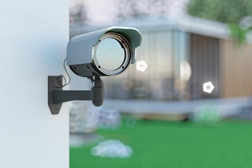 High value property security CCTV