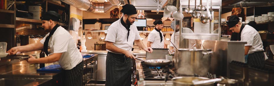 Restaurant kitchen